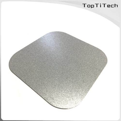 Buy cheap Porous Titanium Plates Customized Porosity from wholesalers