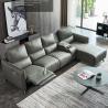Buy cheap First Layer Cowhide Sofa Living Room Leather Art Intelligent Italian Furniture Corner Sofa Combination from wholesalers
