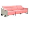 Buy cheap Modern Minimalist First Layer Cowhide Living Room Sofa Armrest Creative Design Leather Functional Sofa from wholesalers