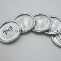 Buy cheap Aluminum Foil 202# Easy Peel Off Lid Customized Color product
