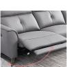 Buy cheap New Italian Minimalist Leather Leather Art Functional Sofa Fashion L-Shaped Chaise Longue Sofa from wholesalers
