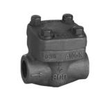 1/2 inch - 2 inch Forged Steel Check Valve , Class 150 / 800 / 900 / 1500