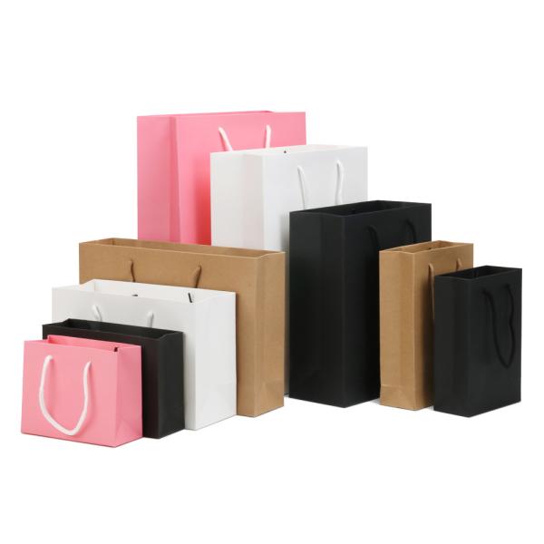 Buy cheap Paper Bag Tote Bag Printing Custom Logo Hand Carry Packaging Gift Bag Gift Bag Clothing Store Promotional Paper Bag from wholesalers
