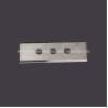 Buy cheap Tungsten carbide round corner three hole blade HRA91.5 from wholesalers
