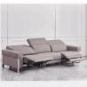 Buy cheap New Leather Art Functional Sofa Metal Frame Modern Minimalist Usb Leather Electric Sofa In-Line Combination from wholesalers