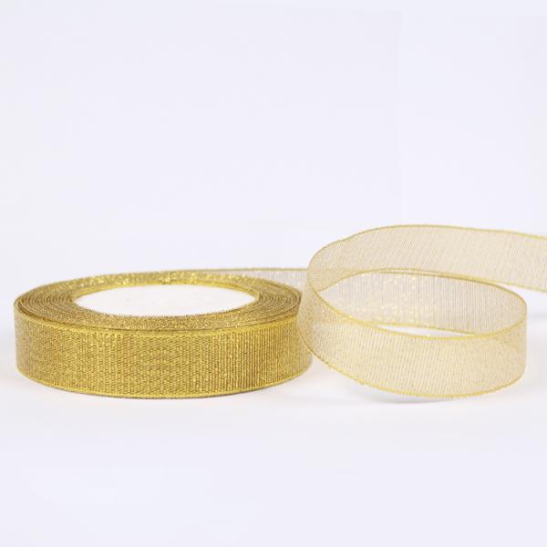 Buy cheap Single and Double Faced twinkle braid sparkling belt bling bling golden glitter ribbon from wholesalers
