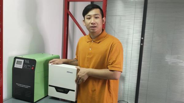 2021 24V 10Kva solar on grid and hybrid solar inverter without battery back up