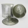 Buy cheap Various Food Grade Metal Round Food Packaging Empty Tinplate Cans from wholesalers