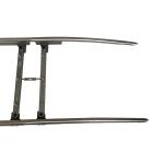 NSH Rubber Camera Curved Right Angle Wheels Dolly Track