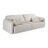 Buy cheap New Modern Minimalist Elephant Ear Sofa Leather Nordic Living Room Straight Row Smart Sofa from wholesalers