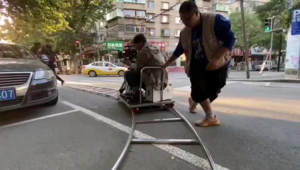 Buy cheap 32 Wheels Heavy Video Camera Dolly Car / Rail 1100 X 820 X 180mm from wholesalers
