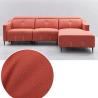 Buy cheap Italian Minimalist Living Room Combination Fabric Sofa High-Quality L-Shaped Cotton And Linen Chaise Longue Sofa from wholesalers