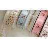 Buy cheap 2020 new arrival PET material gold green belt Roll packing Silver belt glitter ribbon from wholesalers