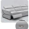 Buy cheap Modern Minimalist Leather Sofa Living Room L-Shaped Chaise Longue Corner Cowhide Functional Sofa from wholesalers