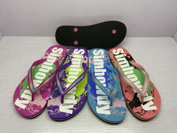 Buy cheap Summer Lady Fashion Flip-Flops Outdoor Wear Resistant Slipper Anti-Slipper from wholesalers