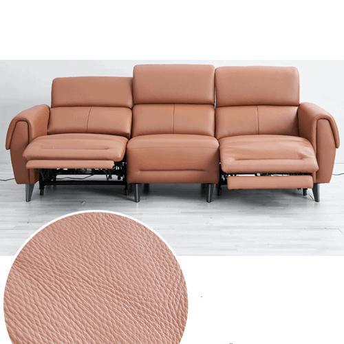 Italian Minimalist Leather Functional Sofa Living Room Combination Italian