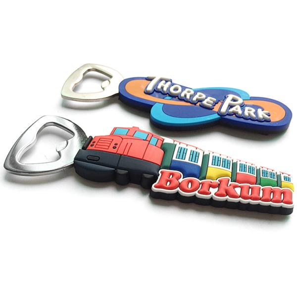 Buy cheap High Quality Fast Delivery Professional China Factory PVC Rubber Cute Cartoon Cover Customized Bottle Opener from wholesalers