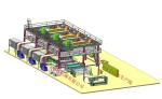 Hot Selling SSS Spunmelt Nonwoven Fabric Production Line