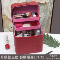 Buy cheap Pink Travel Makeup Bag Organizer , Portable Large Cosmetic Bag product