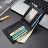 Buy cheap Wallet Men's Short Iron Edge Korean Youth Men's Horizontal Wallet Trend Card Holder from wholesalers