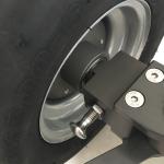 Trolley Rubber Tires Camera Filming Accessories Rubber And Stainless Steel