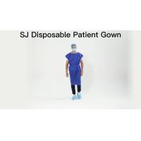 Buy cheap OEM Hospital Gowns Wholesale Medical Gowns Open Shoulder Short Sleeve product