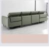 Buy cheap New Three-Seat Leather Sofa Villa Living Room Large-Sized Italian Minimalist Style Functional Sofa Combination from wholesalers