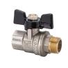 Buy cheap Long Life Yellow Water Meter Accessories DN15 Versatile Brass Valves from wholesalers