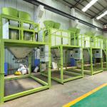 High speed single and double stainless steel 50kg feed bagging automatic pounch