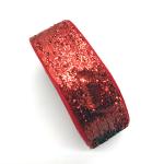 Factory Sell Elastic Glitter Velvet Ribbon Wholesale Gift Ribbon
