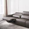 Buy cheap Italian-Style Nappa Leather Multi-Function Sofa Home Living Room Three-Seat Combination Electric Leather Sofa from wholesalers