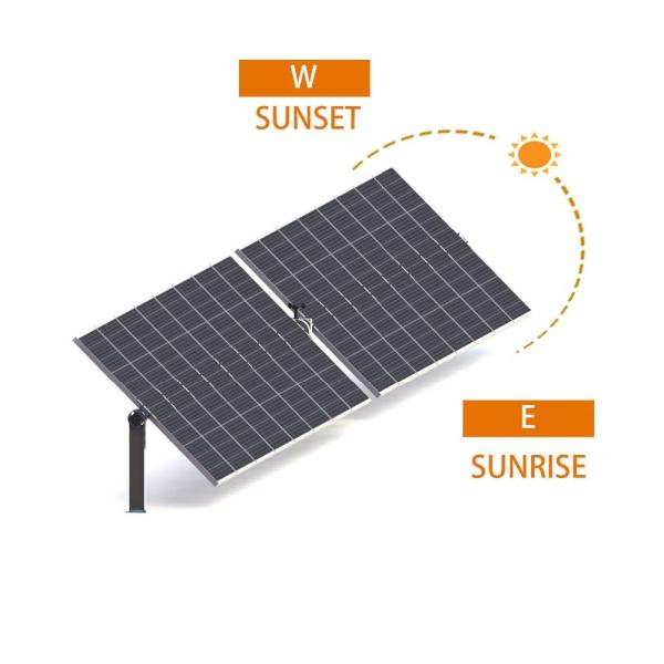 Buy cheap 10kw 20kw 50kw Solar Tracking System 66m Solar Panel Pole Mount Tracking from wholesalers
