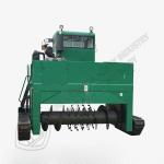 Bio organic fertilizer crawler type compost turner machine
