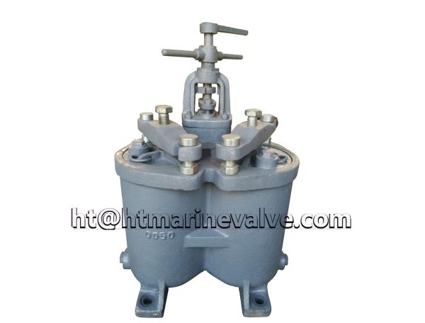 Buy cheap JIS F7224 Cast Iron & Cast Steel Small Size Duplex Oil Strainer from wholesalers