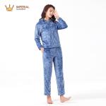 Women Plus Size Custom Long Trouser plus size women's sleepwear Winter girls