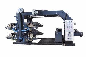 China Four Color Flexo Letterpress Nonwoven Printing Machine New Design on sale