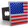 Buy cheap American Flag 2 Inch Metal Trailer Hitch Cover Receivers Polishing from wholesalers