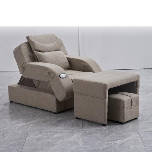 Buy cheap Beauty Nail Sofa Multifunctional Electric Foot Chair Modern Simple Single Leisure Fabric Reclining Foot Bath Chair from wholesalers
