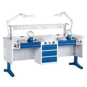 Buy cheap Stainless Steel Dental Lab Equipment Single Dental Workbench Width 1.8m from wholesalers
