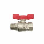ISO Water Meter Accessories Dn16mm Versatile Brass Valves