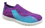 New Style Women′s Fashion Shoes Flyknit Shoes Injection Shoes Suede Leather