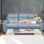 New Space Capsule Sofa Intelligent Leather Art Modern Minimalist Double Three
