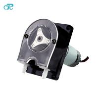 Buy cheap DC12V 24V motor Small dosing pump milk tea coffee detergent dosing Peristaltic product