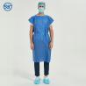 Buy cheap Short Sleeve Disposable Patient Gown Unsiex Sterile Reinforced Surgical Gown from wholesalers