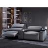 Buy cheap New Italian Minimalist Leather Coffee Table Sofa Combination Electric Smart Home Theater Audio-Visual Room Sofa from wholesalers
