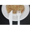 Buy cheap Newest Design Biodegradable Paper Product Making Machinery Paper Knife Fork Spoon Making Machine Paper from wholesalers