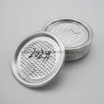 Wholesale 202# 52mm Aluminum Peel Off Lid For Pet Jar