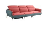 Modern Minimalist Leather Lift-Type Multifunctional Sofa Three Living Room