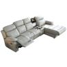Buy cheap Leather Smart Sofa Capsule Home Theater Living Room Simple L-Shaped Corner Sofa Leather Sofa Combination from wholesalers