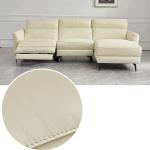 Modern Minimalist Living Room Corner Sofa Three-Seat Combination L-Shaped Chaise